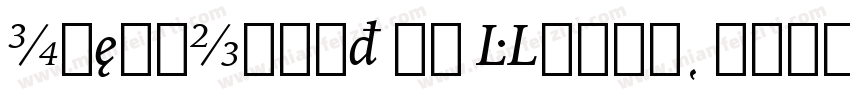 IowanOldSt BT Roman字体转换